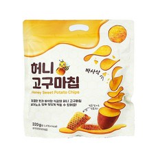 바사삭 허니 고구마칩 320g 대용량 바삭허니칩 1개