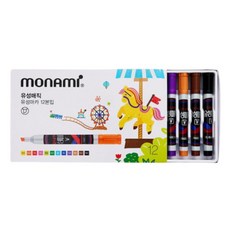 모나미 유성매직 12색세트 사각닙 마카펜세트