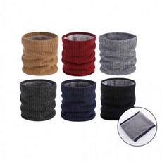 겨울 데일리 니트 융털넥워머 방한목토시 목도리 남녀공용, 베이지(TW)