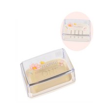 로켓터틀 투명뚜껑비누각 빨래비누각케이스, 1개