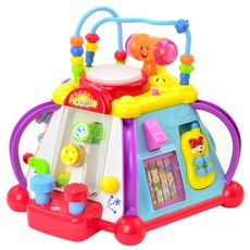 Hoodle 多功能趣味玩具，敲打滑動轉動，激發寶寶想像力，安全無毒材質, 1個