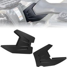 SAUTVS 왼쪽 및 오른쪽 패널 폴라리스 스포츠맨 800 700 500 20062007 액세서리 블랙 사이드 페어링 가드 플레이트