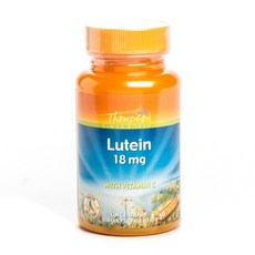 THOMPSON 葉黃素素食膠囊 18mg, 1罐, 30顆, 1罐
