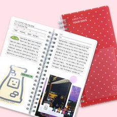 꿈꾸는비 비온뒤 핸디 티켓북 수집다이어리, 블루 스타
