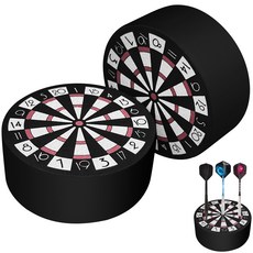 2개 미니 다트 독 소프트 100*40mm 다트 홀더 다트판 형태 프리미엄 전문 다트판 액세서리 미니 사이잘 다트 홀더 다트판 액세서리 가정 및 클럽용