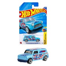 핫 휠(Hot Wheels) 베이직카 67 오스틴 미니밴 탈것 장 난감 미니카 3세부터 블루 JFN31