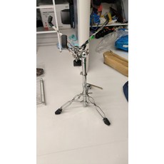 드럼 더블 페달 킥드럼 체인 베이스 페달 초보 입문 연주용 드럼 액세서리 장비, 1개, D_25관 군용 드럼 스탠드