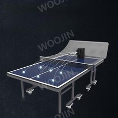 Youyou 탁구공 자동 공급 연습 훈련 서버 탁구로봇, Y10P+100볼+볼네트, 1개, Y10P+볼네트+파워뱅크