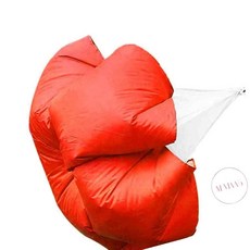 엠비아5 공기저항 낙하산 체육대회용품, 블랙