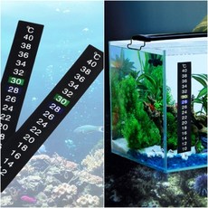 모든픽 스티커형 어항 온도계 어항꾸미기