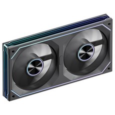 (아이구주) GX240 PWM ARGB 리버스 (시스템쿨러) (블랙), 1개, 블랙