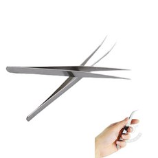 오마센 스텐 핀셋 수초핀셋, 후크형, 1개