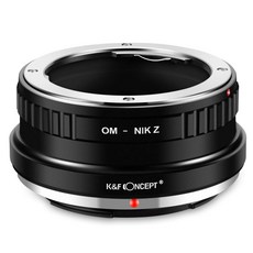K&F Concept Olympus OM Z OM Z ZF Z8 메이커 직영점 마운트 어댑터 렌즈-Nikon 카메라