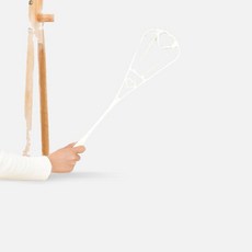 [홈마루] 침구먼지털패브릭솔 정전기저감 이불청소브러시, 1개, No.01 이블 팡팡 먼지떨이 화이트