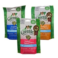 그리니즈 필라인 고양이 이빨과자 60g 반려묘 간식 참치 치킨 연어, 1개