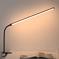 플렉시블 LED 집게 스탠드 밝기조절 와이드 독서등 nys+5961uU