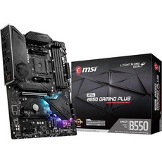 MSI MPG B550 게이밍 플러스 V 마더보드AMD Ryzen 5000 AM4 DDR4 PCIe 40 SATA 6Gbs M2 USB 32 2세대 HDDP ATX, 1_MPG B550 GAMING