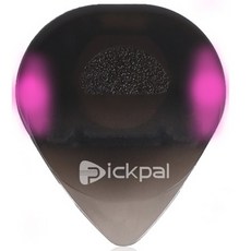 Rockhouse 第二代 LED 發光PICK 匹克 撥片 彈片 舞台, 1個, 紫光Pickpal