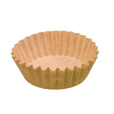 컵케이크 컵 원형 몰드 베이킹컵 65x25 크라프트, 1세트
