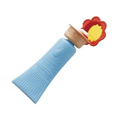 Weicker 唯可 People 乳液瓶身咬舔玩具 柔軟矽膠安全無毒，舒緩寶寶長牙不適, 固齒器, 淺藍色, 1個