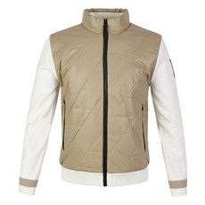 SNP골프 남성 하이브리드 패딩 니트 자켓