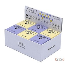 화랑 네모나 지우개 1개입 사각 지우개 학생용 미술용 제도용 학용품 사무용 M