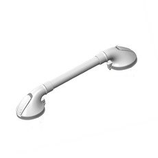 免工具顯示型吸盤安全扶手, 40公分/白色