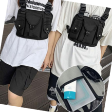 스포츠레저가방 포켓 프론트백 다용도 스포츠 작업용 수납가방, 프런트백(오렌지)