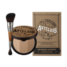 투쿨포스쿨 아트클래스 바이로댕 쉐딩 엑스퍼트 9.5g + 듀얼 컨투어 브러쉬, 쉐딩 엑스퍼트 1.5호(뉴트럴)+브러쉬, 1개