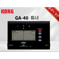 KORG CA-50 쿠로마티쿠 마이크 크로매틱 현악기 튜너 기타