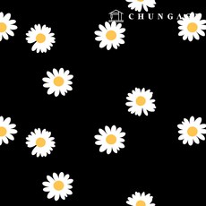 방수천 라미네이트원단 TPU 방수원단 20수 체크 꽃무늬 플라워 147종, 168) 데이지플라워, 1개