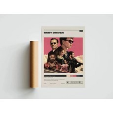 영화 트루먼 쇼 쇼생크 구속 년대 레트로 포스터 거실 캔버스 그림 벽 예술 홈 장식, 11. Q18017