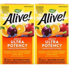 Nature's Way 綜合維他命錠, 2罐, 60顆