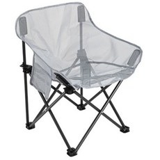 사계절용 풀메쉬 원터치 경량 감성 캠핑의자, 1개, 그레이