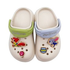 台灣製動物方城市洞洞鞋 兒童卡通透氣舒適涼鞋