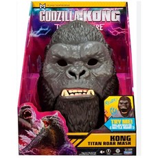 MONSTERVERSE 哥吉拉與金剛2：帝國崛起 哥吉拉聲效面具 派對面具, 1個, 2.金剛聲效面具