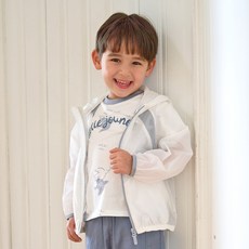 [치크] 통기성 좋은 매쉬 배색 바람막이 CKJA24S1B_GSA