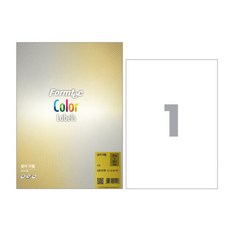 폼텍 LGD-3130 금지 라벨 레이저전용 A4 10매, 단품