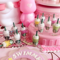 [이브닝메종] 미니어처 프라푸치노 6종, 진핑크 rsB30, 1개