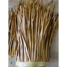 초가지붕 볏짚 인조 볏단 장식 짚단 지푸라기 가짜 짚, 마른 얼룩 풀 1mx0.5m