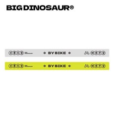 反光貼 反光帶啪啪圈警示條 騎行束褲帶 摩托車裝飾條 自行車改裝 夜騎炫酷, 銀白色+熒光黃, 1個