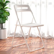 의자 경량캠핑 폴딩체어 접이식 좌식 낚시 캠핑의자 간이 가정용 식당 ., 2. 화이트