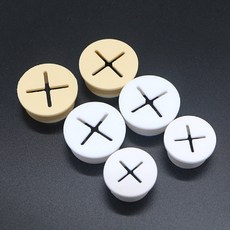 고무 전선캡 컴퓨터 선 마감캡 홀캡 책상 연질 마개, 25mm검정, 1개