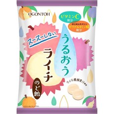 黄金糖 일본직구 황금당 우루오 라이치 목캔디 40g×10봉지, 사이즈, 40g, 10개