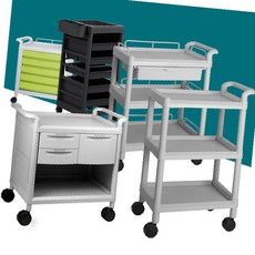 업소용 이동카트 병원 미용실 식당 음식점 호텔 대형식당 식당카트 운반카트 배식카, 1개, CART-101C