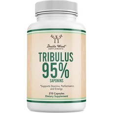더블우드서플리먼트 트리뷸러스 트리블러스 Tribulus 95 saponins 210캡슐, 1개
