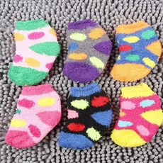 엘레나앤티 발목수면양말 큐티 도트 수면양말 유아용