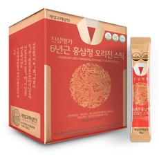진삼명가 6년근 고려홍삼정정 오리진스틱 100포/건강기능식품, 10g, 100개