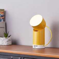 LEXON ORBE 無線桌燈 彩通聯名 PANTONE色 充電桌燈, 陽光黃