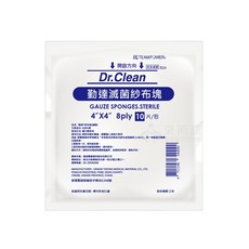 Dr.Clean 勤達 滅菌紗布塊, 350包, 10片